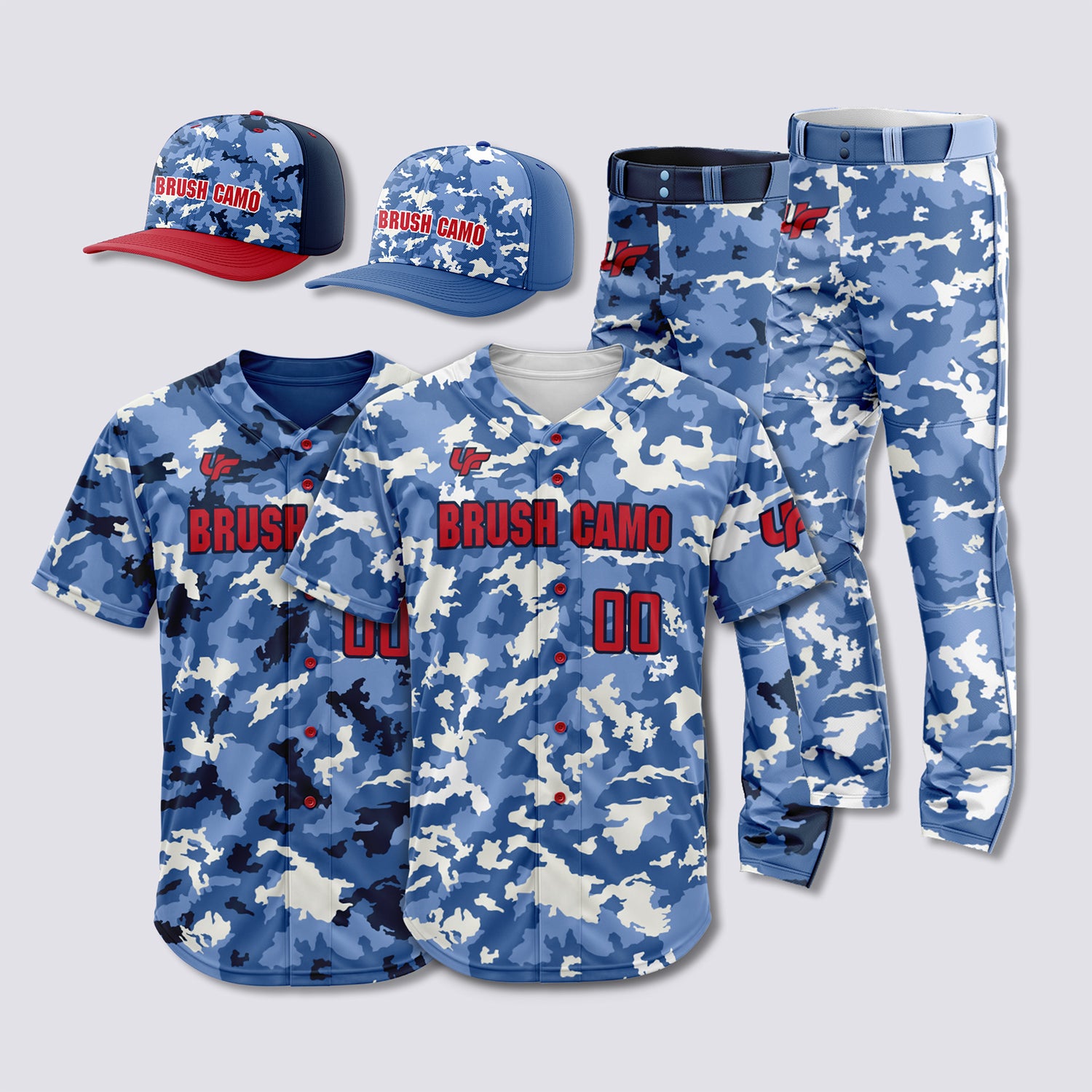 Brush Camo - Baseball